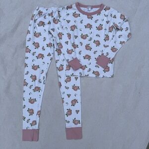 Magnolia Baby Size 10 Pumpkin Pajamas